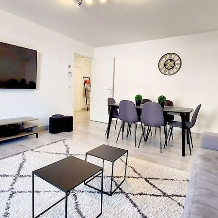 Cosy Home 2, 2 Chambres, 6 Personnes, 3 Min Gare, Parking Cergy Esterno foto